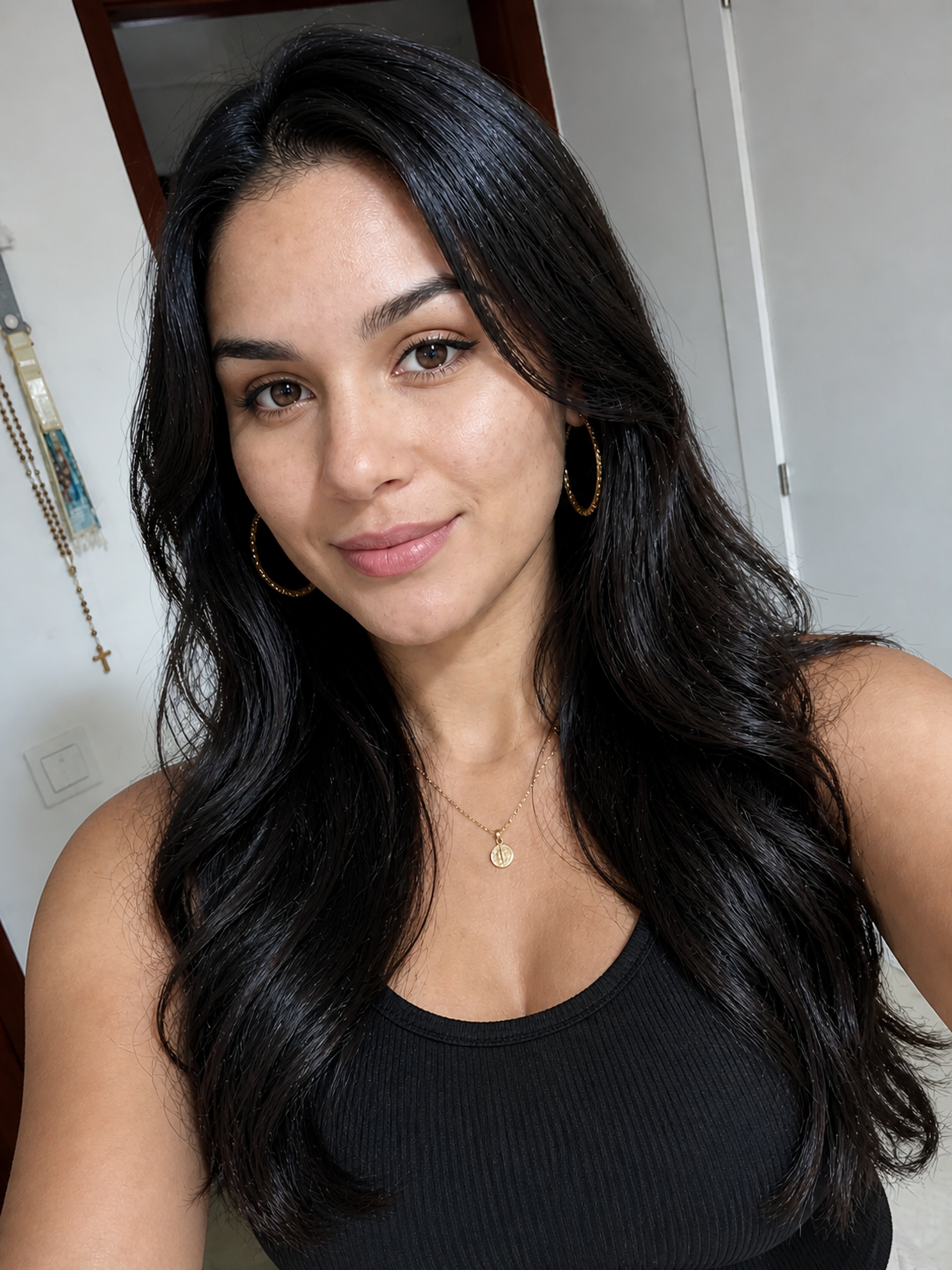 Antes do ensaio fotográfico com IA — Psicóloga brasileiro